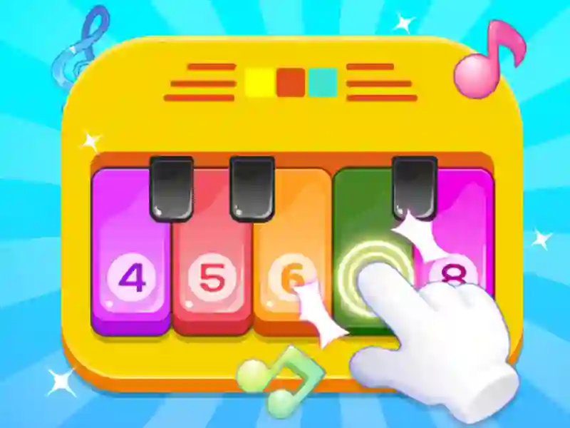 Spel Piano kindermuziek en liedjes online