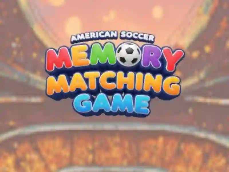 Spel Amerikaans voetbalgeheugen-matchingspel online