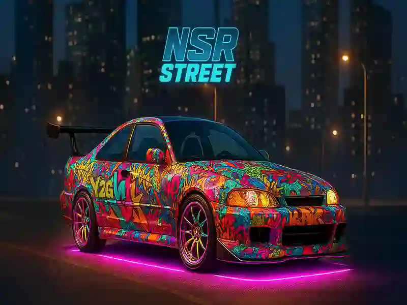 Spel NSR Street Car Racing online Spel NSR Street Car Racing online