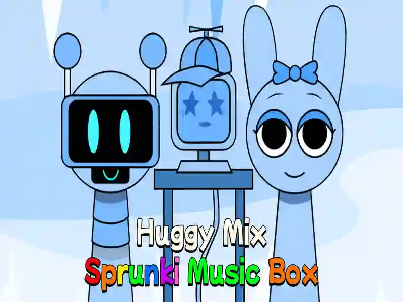 Spel Huggy Mix Sprunki Music Box online