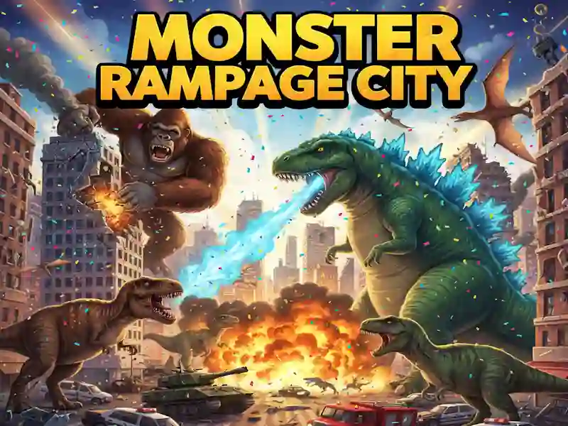 Spel Monster Rampage-stad online