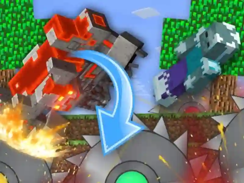 Spel De mobs boerderij in MineBlock! online