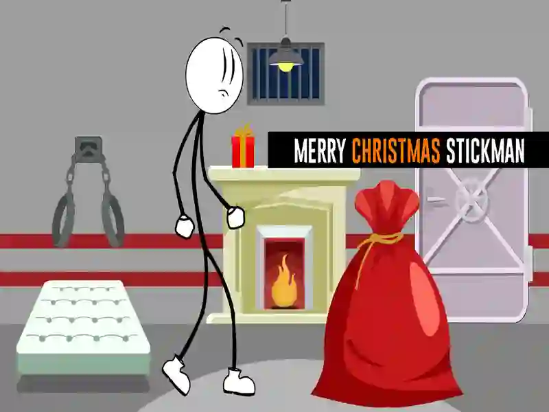 Spel Merry Christmas Stickman online