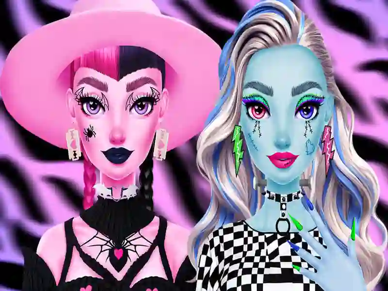 Spel Monsterella Fantasy Make-up online Spel Monsterella Fantasy Make-up online