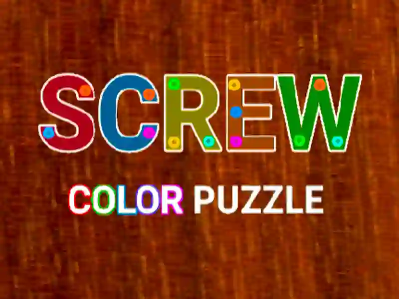 Spel Schroef kleurpuzzel online