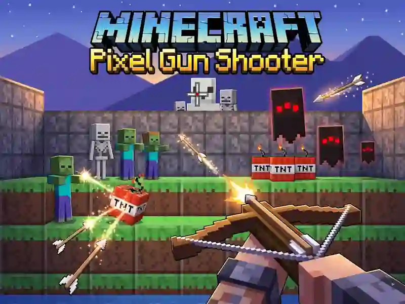 Spel Minecraft Pixel Gun Shooter online