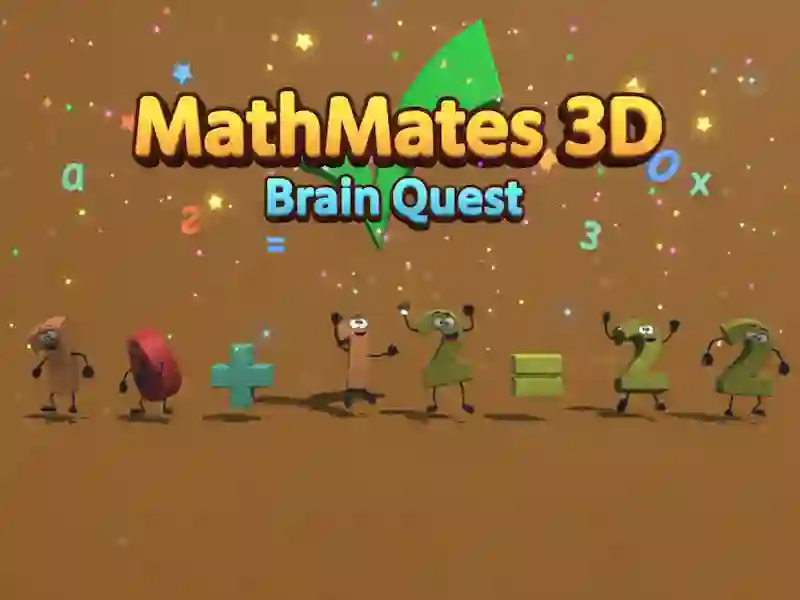 Spel MathMates 3D: hersenzoektocht online