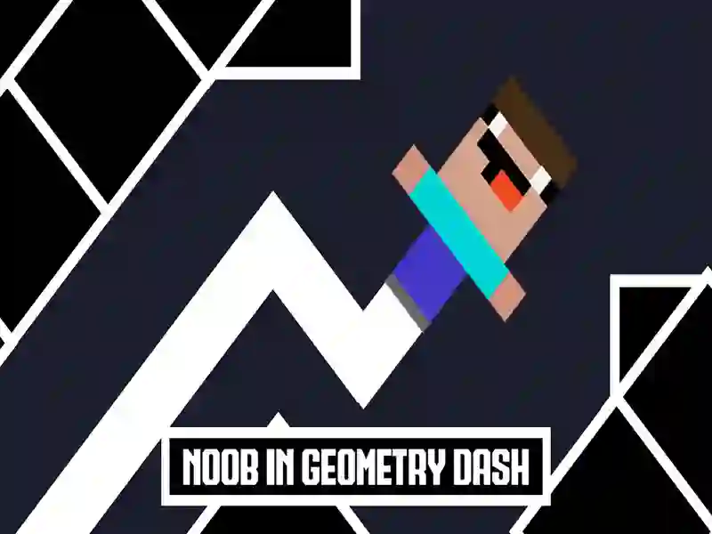 Spel Noob in geometrie dash online
