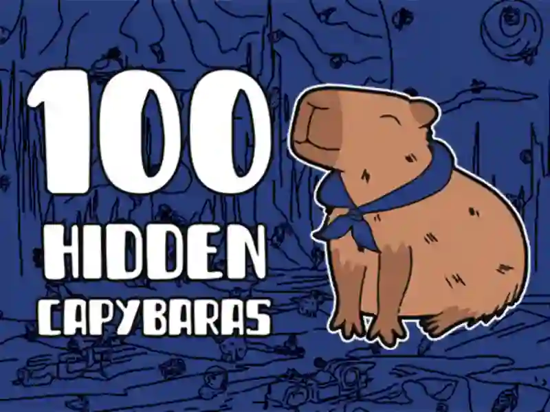 Spel 100 verborgen capybaras online