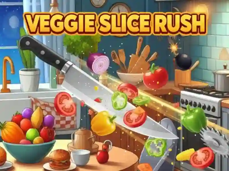 Spel Veggie Slice Rush online
