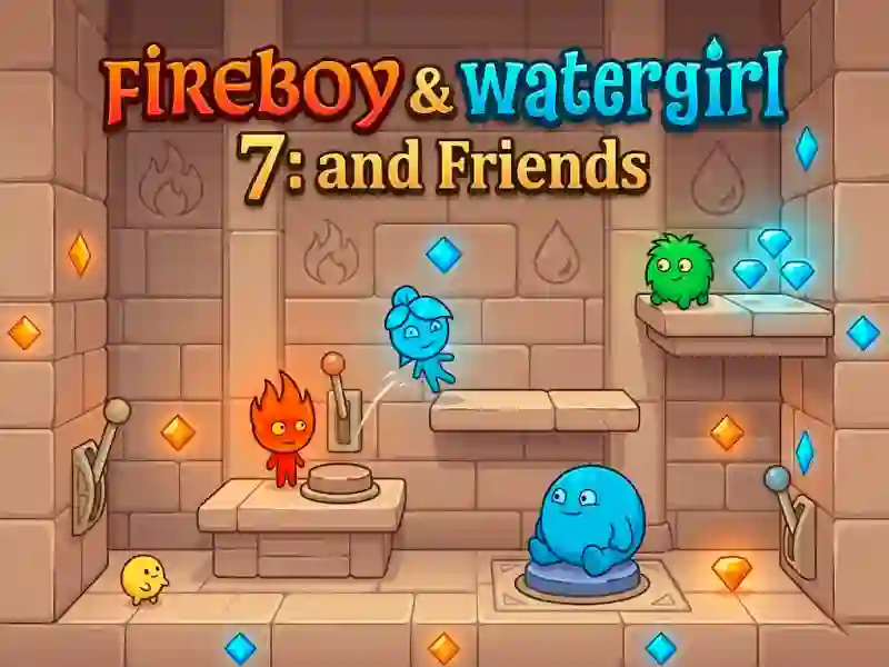 Spel Fireboy & Watergirl 7: and Friends online