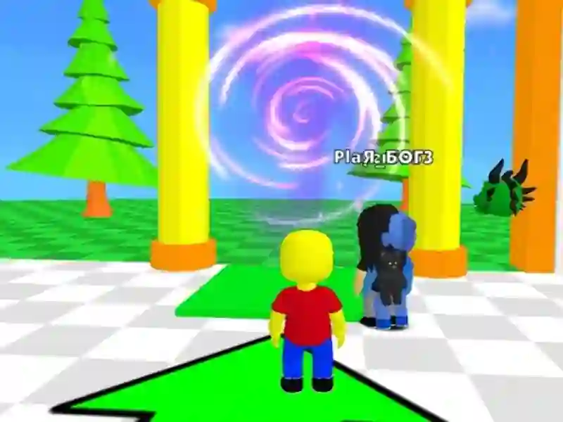 Spel Roblox: De vloer is LAVA-uitdaging online