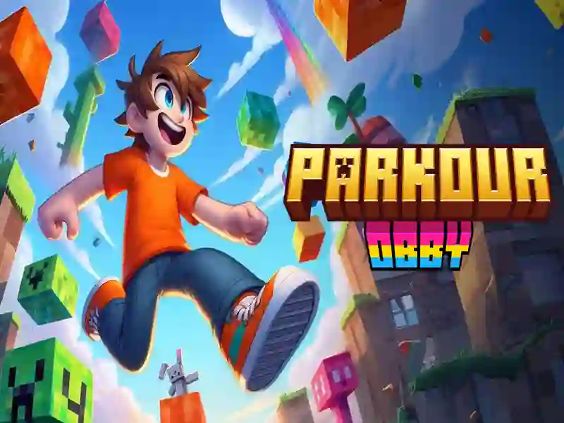Spel Parkour Obby online Spel Parkour Obby online