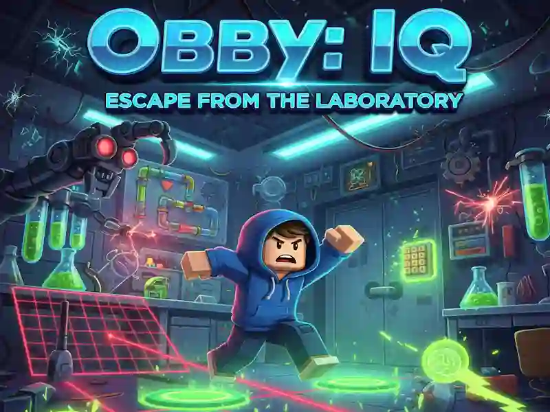 Spel Obby: IQ Ontsnapping uit het laboratorium online