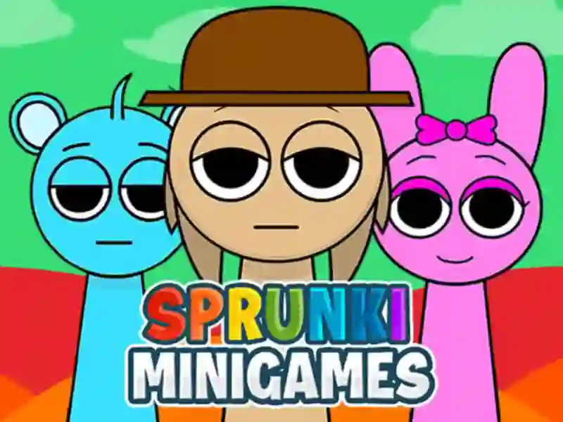 Spel Sprunki mini-spellen online