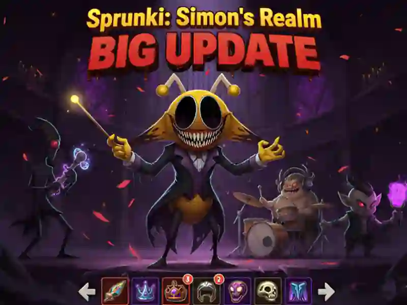 Spel Sprunki: Simon's Realm grote update online