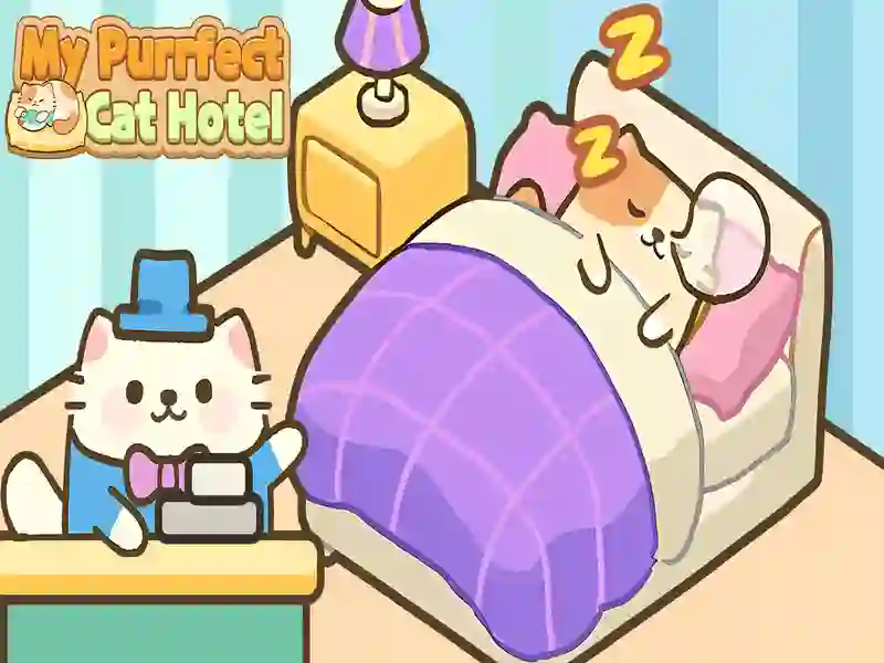 Spel Mijn purrfect Cat Hotel online
