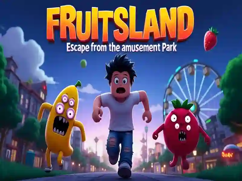 Spel Fruit land: ontsnappen uit het pretpark online Spel Fruit land: ontsnappen uit het pretpark online