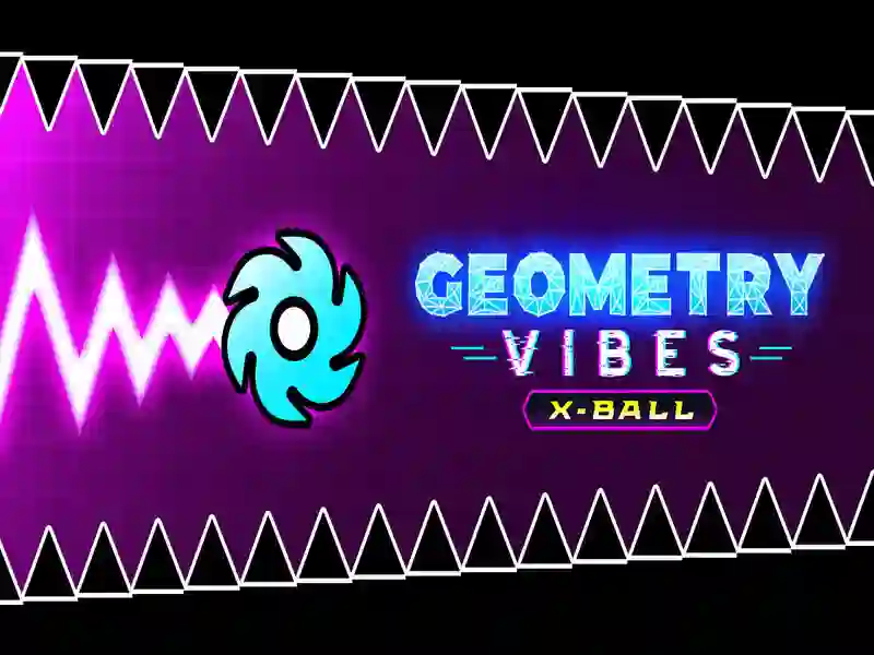 Spel Geometrie vibes x-ball online Spel Geometrie vibes x-ball online