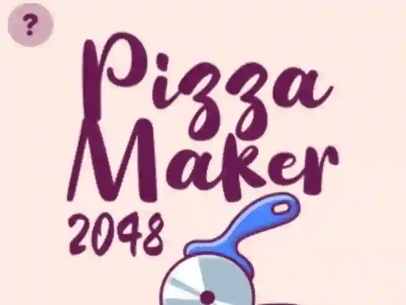 Spel Pizzamaker 2048 online