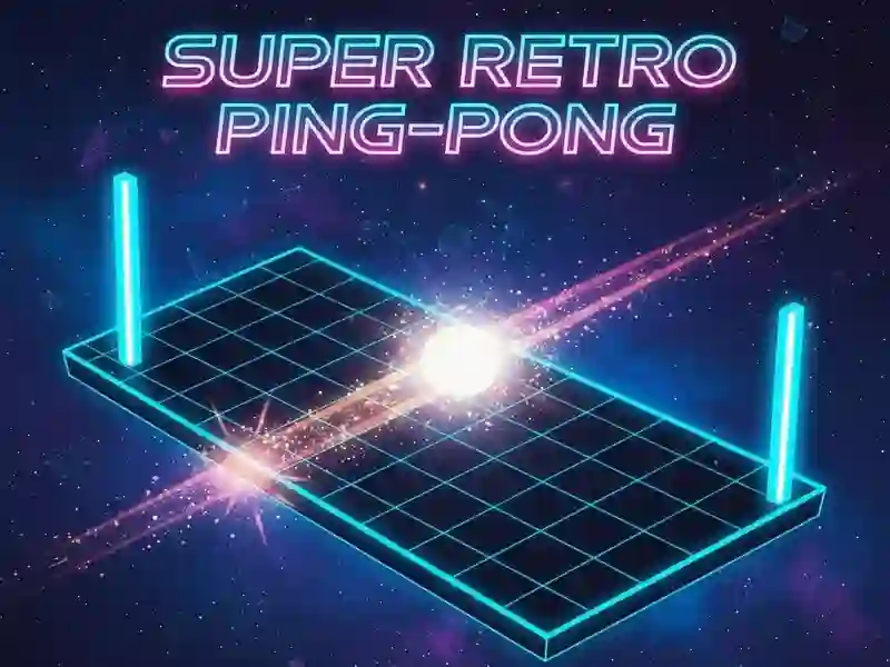 Spel Super retro pingpong online
