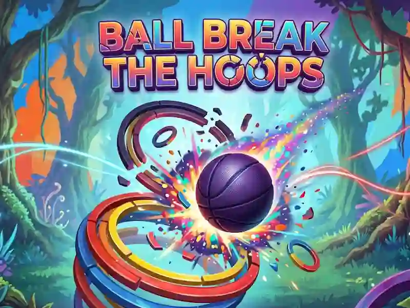Spel Ball Break The Hoops online