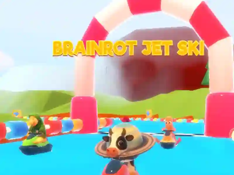 Spel Brainrot Jet Ski Racing online