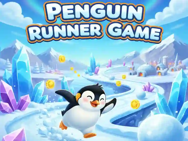 Spel Penguin Runner-spel online