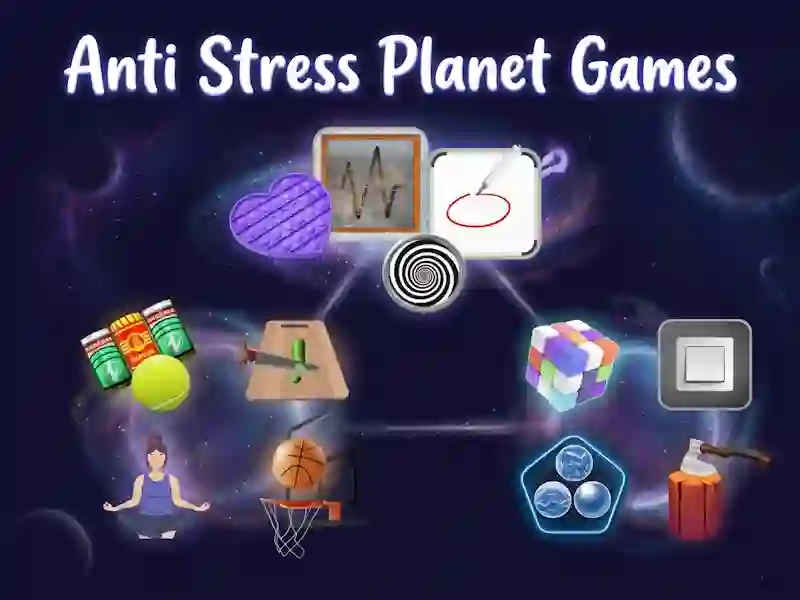 Spel Anti-stress planeetspellen online