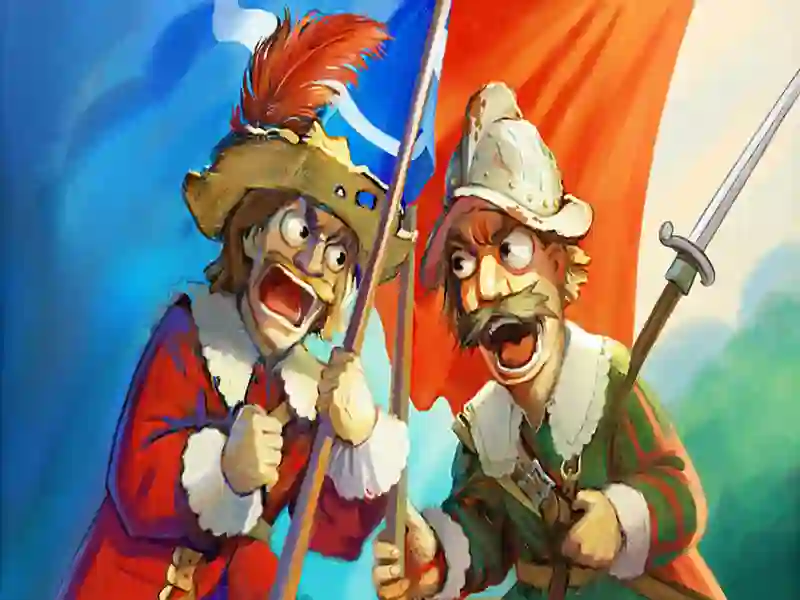 Spel Musketeers buskruit versus staal online