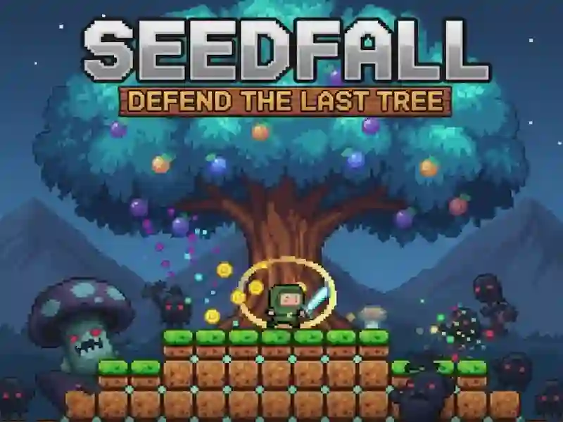 Spel Seedfall Verdedig de laatste boom online