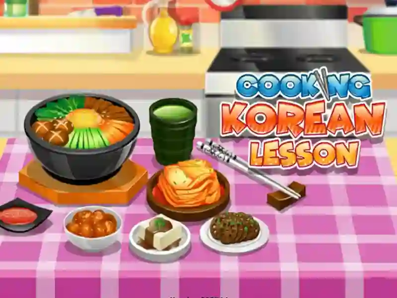Spel Koreaanse lessen koken online