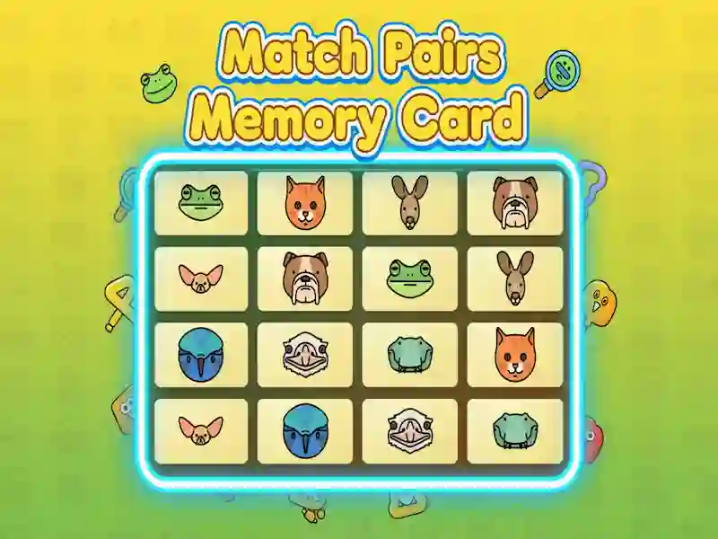 Spel Match Pairs-geheugenkaart online