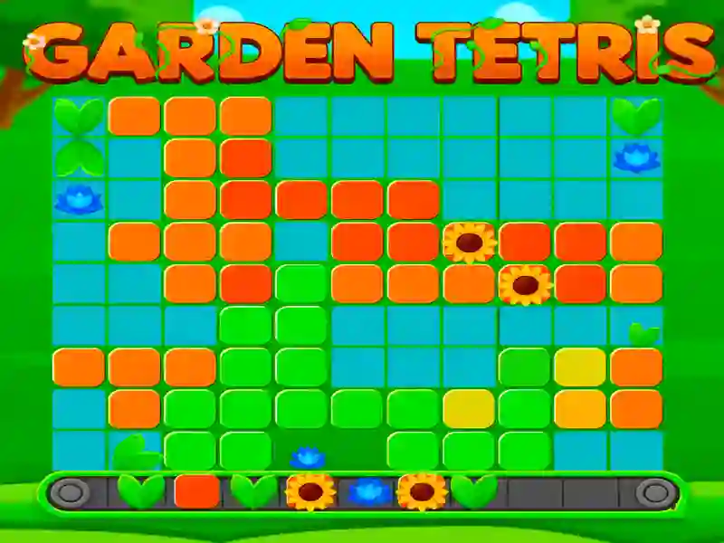Spel Tuin Tetris online