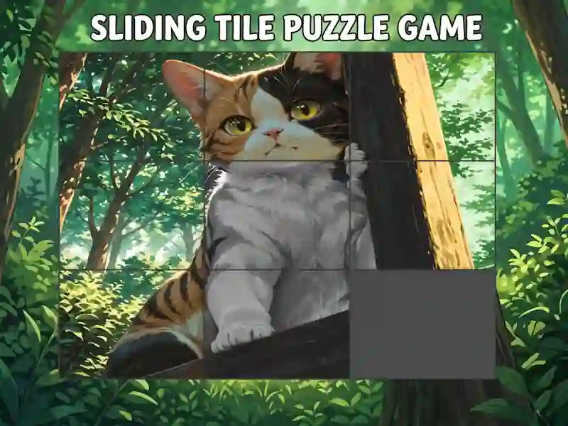 Spel Sliding Tile Puzzle Game online
