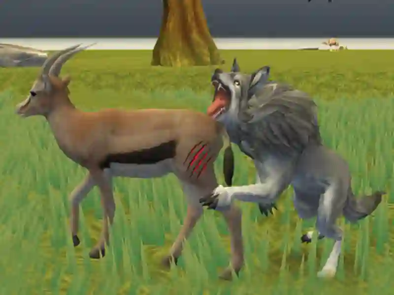 Spel Wolf Life Simulator online