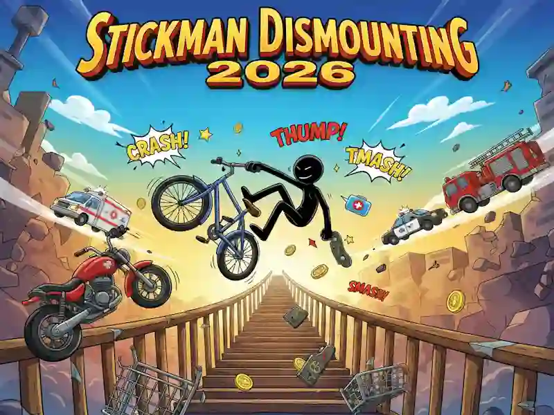 Spel Stickman demonteert 2026 online