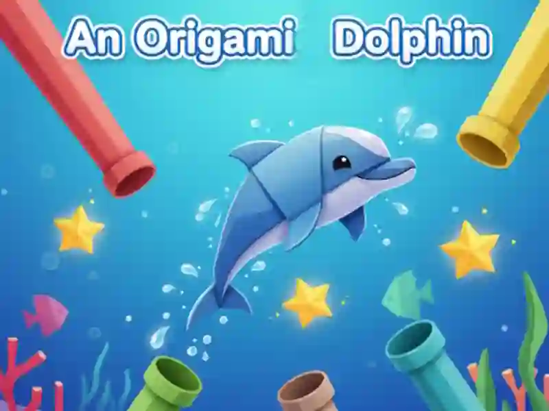 Spel Een origami-dolfijn online