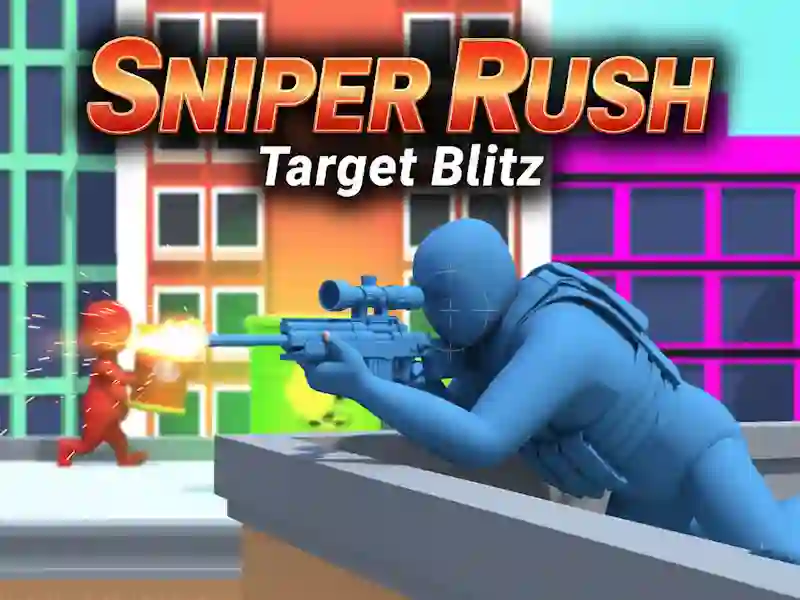 Spel Sniper Rush: Doelblitz online