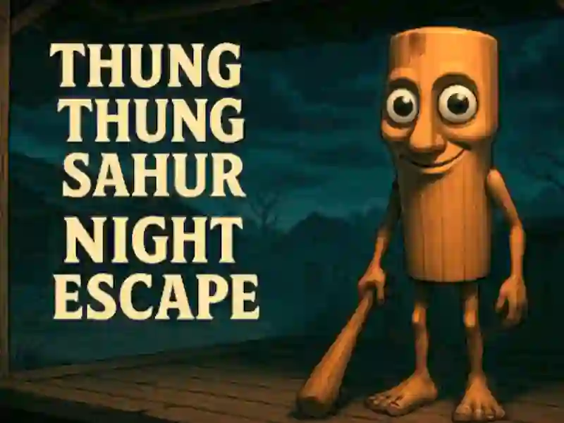 Spel Thung Thung Sahur Night Escape online Spel Thung Thung Sahur Night Escape online