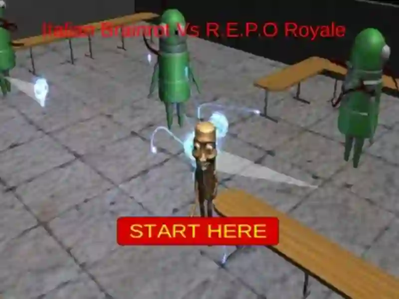 Spel Italiaans Brainrot vs R. E. P. O Royale online
