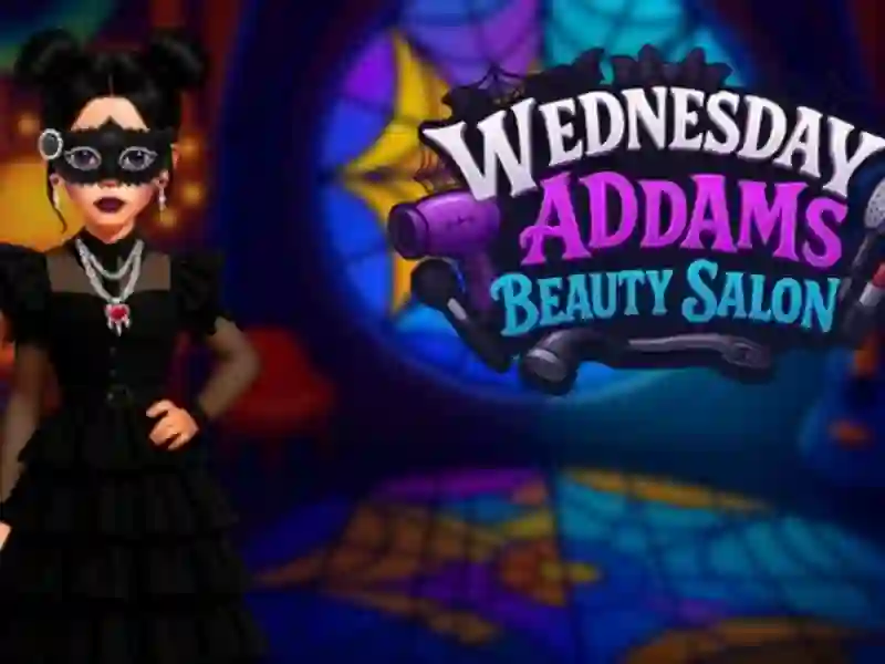 Spel Woensdag Addams Schoonheidssalon online