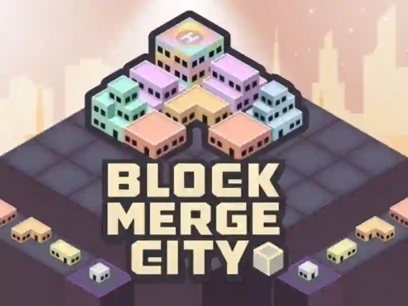 Spel Block Merge City online Spel Block Merge City online