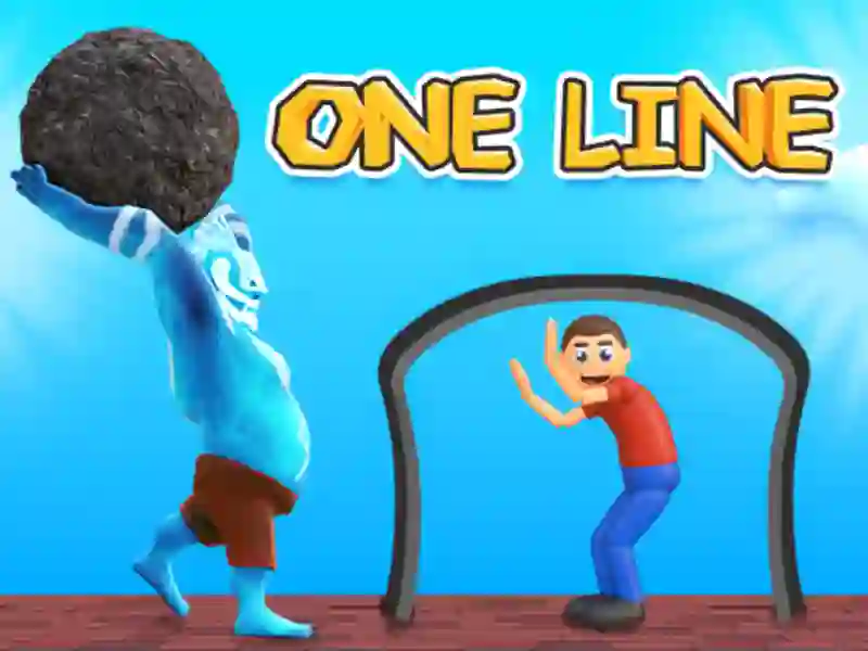 Spel Één lijn online Spel Één lijn online