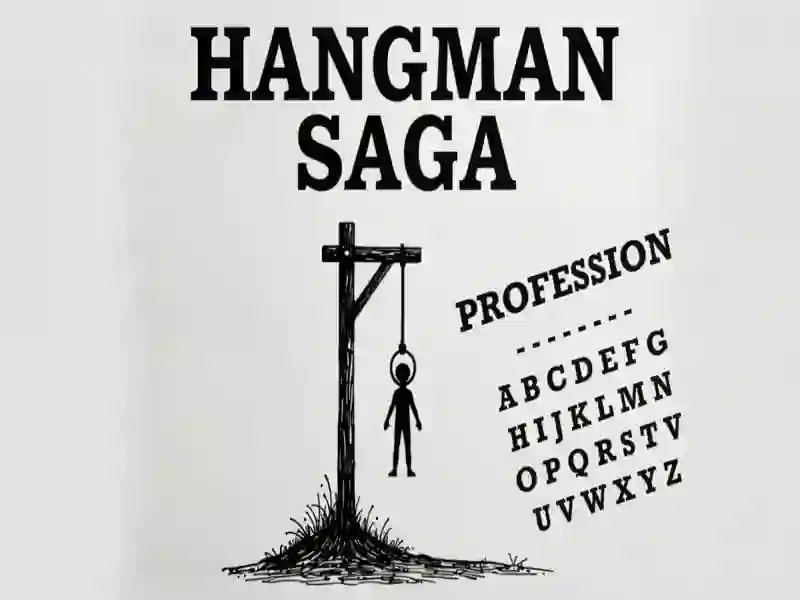 Spel Hangman Saga online Spel Hangman Saga online