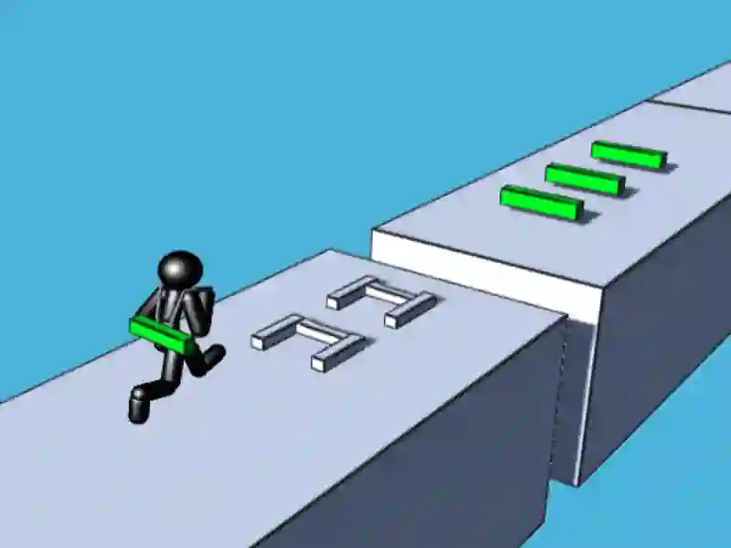 Spel Stickman ladder online