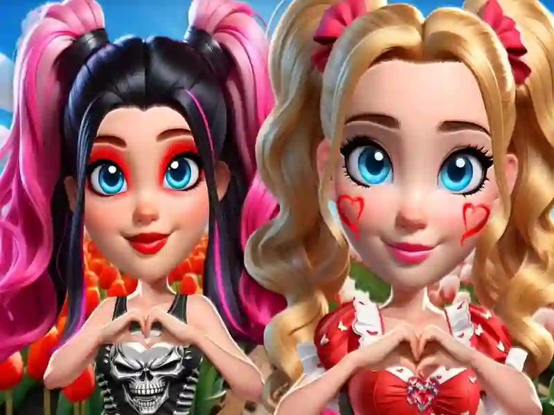 Spel Levendige harten glamour vs punk online