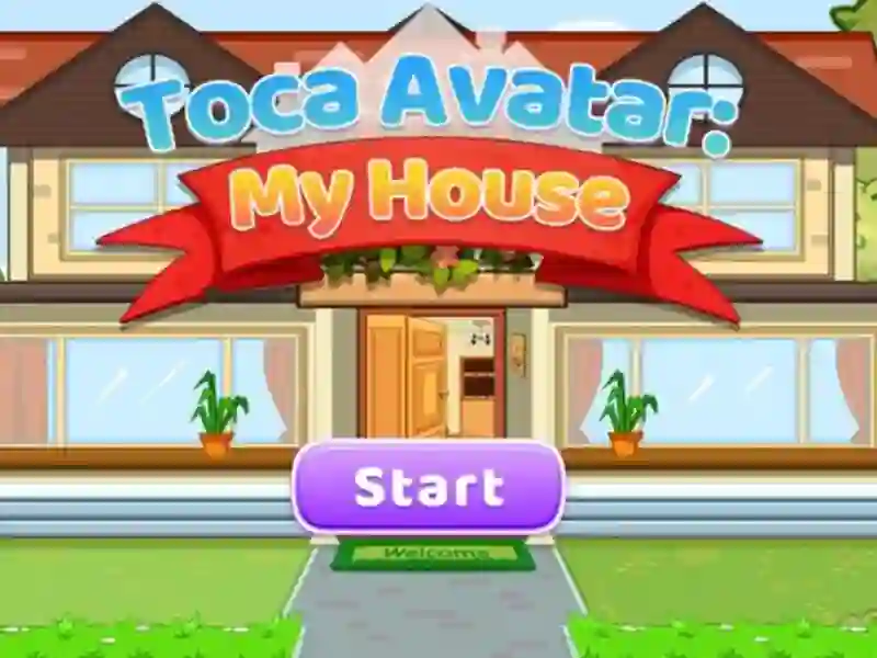 Spel Toca-avatar: Mijn huis online