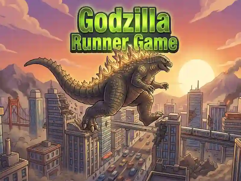 Spel Godzilla Runner-spel online