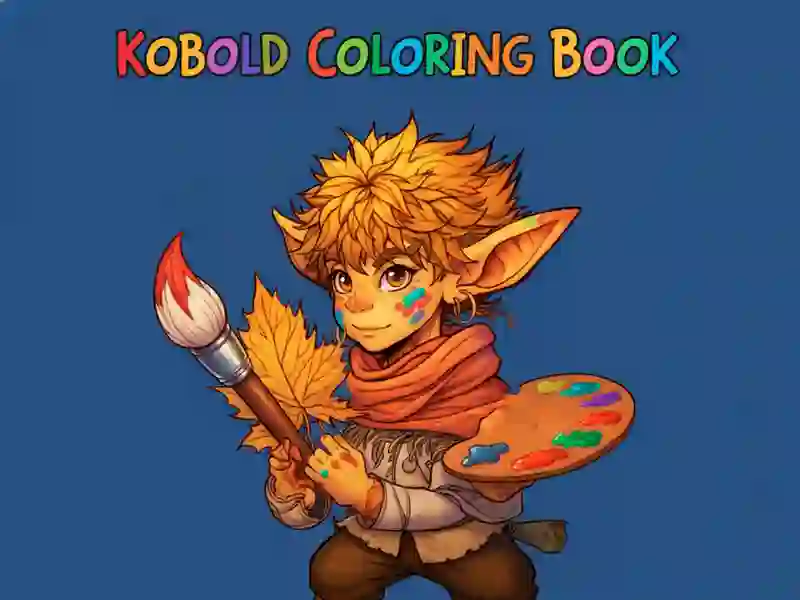 Spel Kobold-kleurboek online